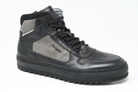 Nero Giardini Sneaker hoch mit Rei&szlig;verschluss schwarz