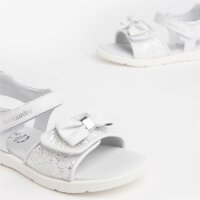 Nero Giardini Junior Sandalette weiß / Glitzer