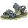 Longo Sandalette mit Wechselfußbett blau