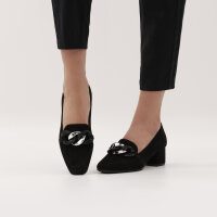 Caprice scarpa elegante nera con tacco
